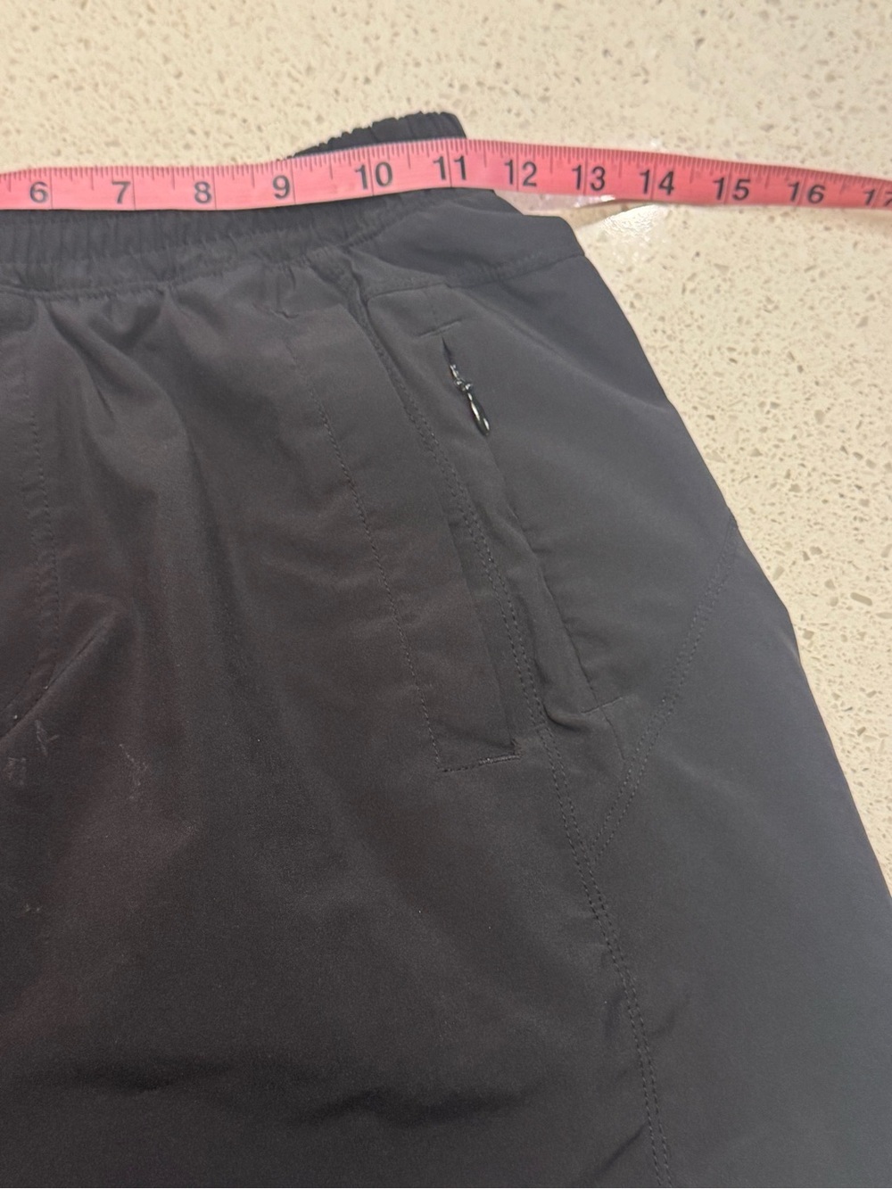 Bird Dog Men’s Small Black Lined Shorts 8” Inseam Athletic Performance Black - Picture 8 of 9